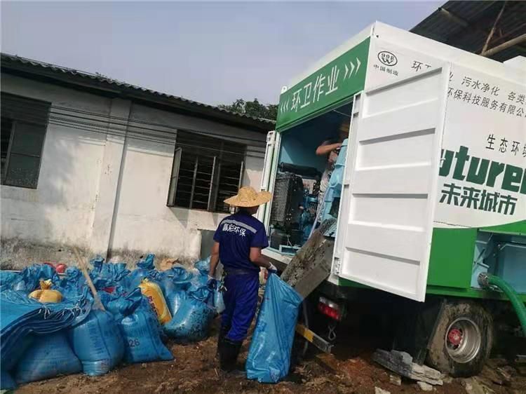 西乡塘工业污泥压干处理
